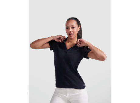 PRINCE WOMAN POLO SHIRT S/S NAVY BLUE