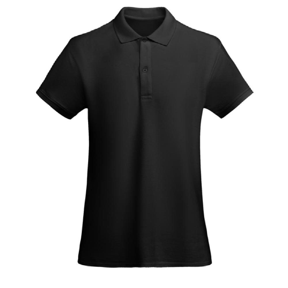 PRINCE WOMAN POLO SHIRT S/S BLACK