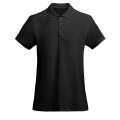 PRINCE WOMAN POLO SHIRT S/S BLACK