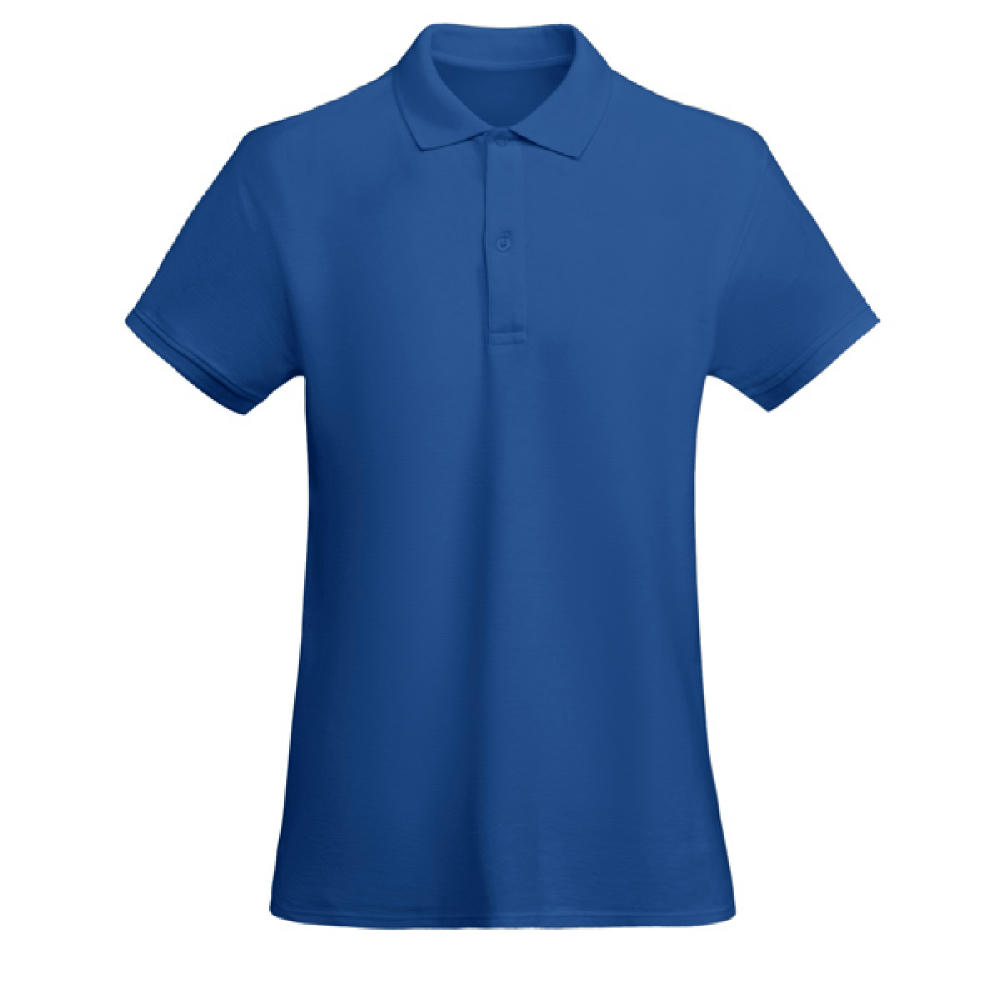 PRINCE WOMAN POLO SHIRT S/S ROYAL BLUE