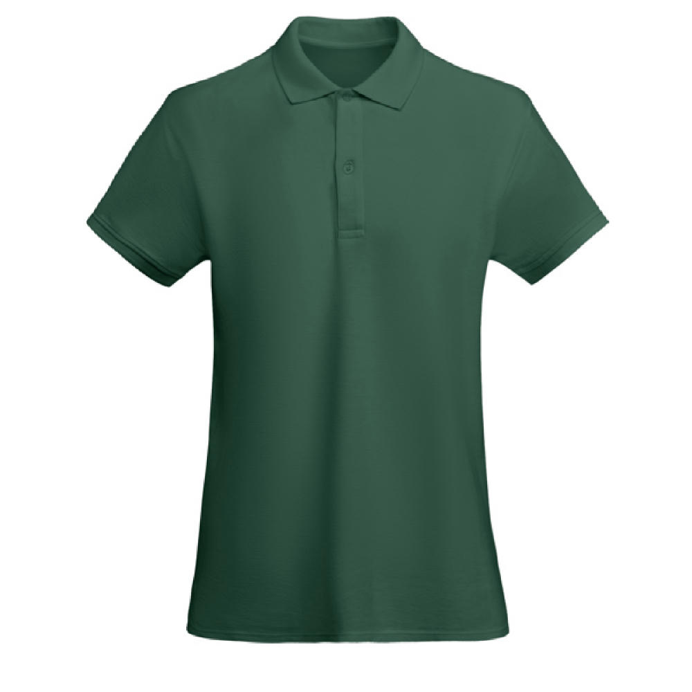 PRINCE WOMAN POLO SHIRT S/S BOTTLE GREEN