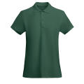 PRINCE WOMAN POLO SHIRT S/S BOTTLE GREEN