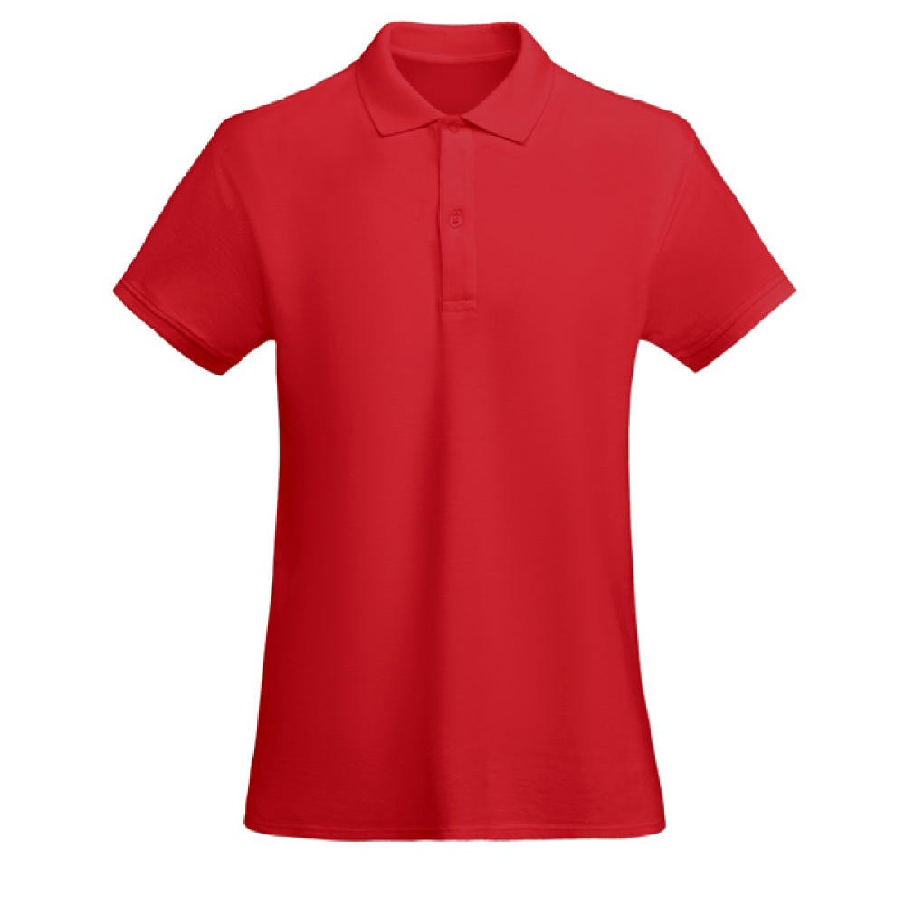 PRINCE WOMAN POLO SHIRT S/L RED