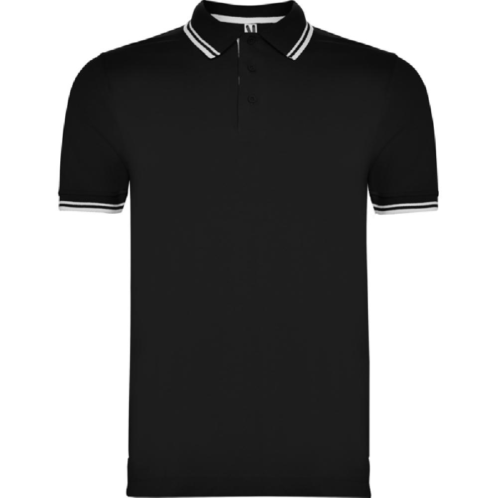 POLO MONTREAL S/S SCHWARZ/WEIß