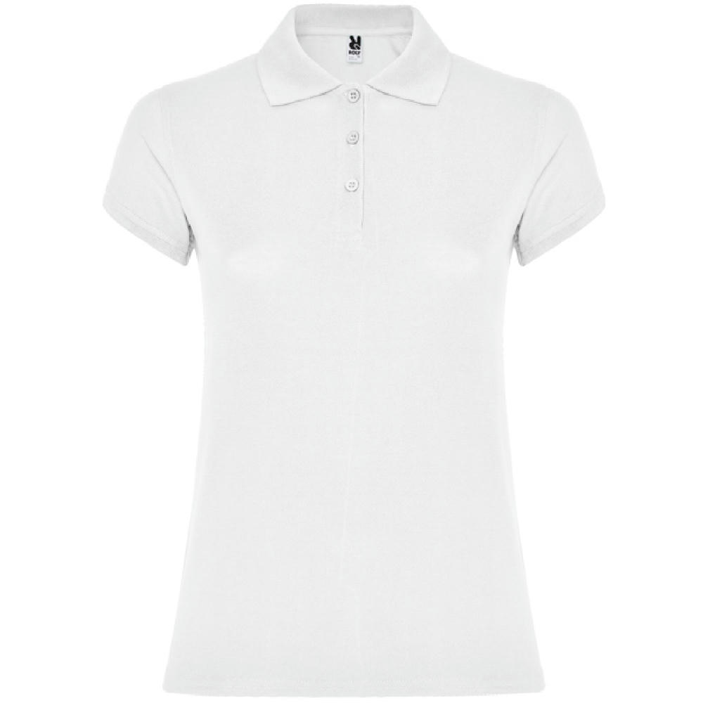 POLO-SHIRT STAR WOMAN S/S WEISS