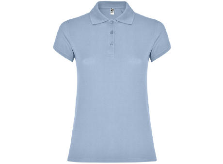 STAR WOMAN POLO SHIRT S/S ZEN BLUE