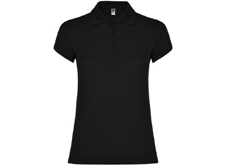 POLO-SHIRT STAR WOMAN S/XXL SCHWARZ