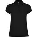 POLO-SHIRT STAR WOMAN S/S SCHWARZ