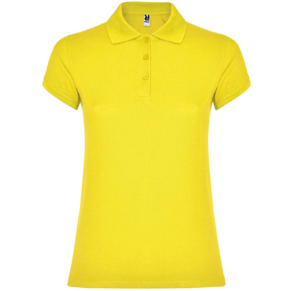 POLO-SHIRT STAR WOMAN S/S GELB