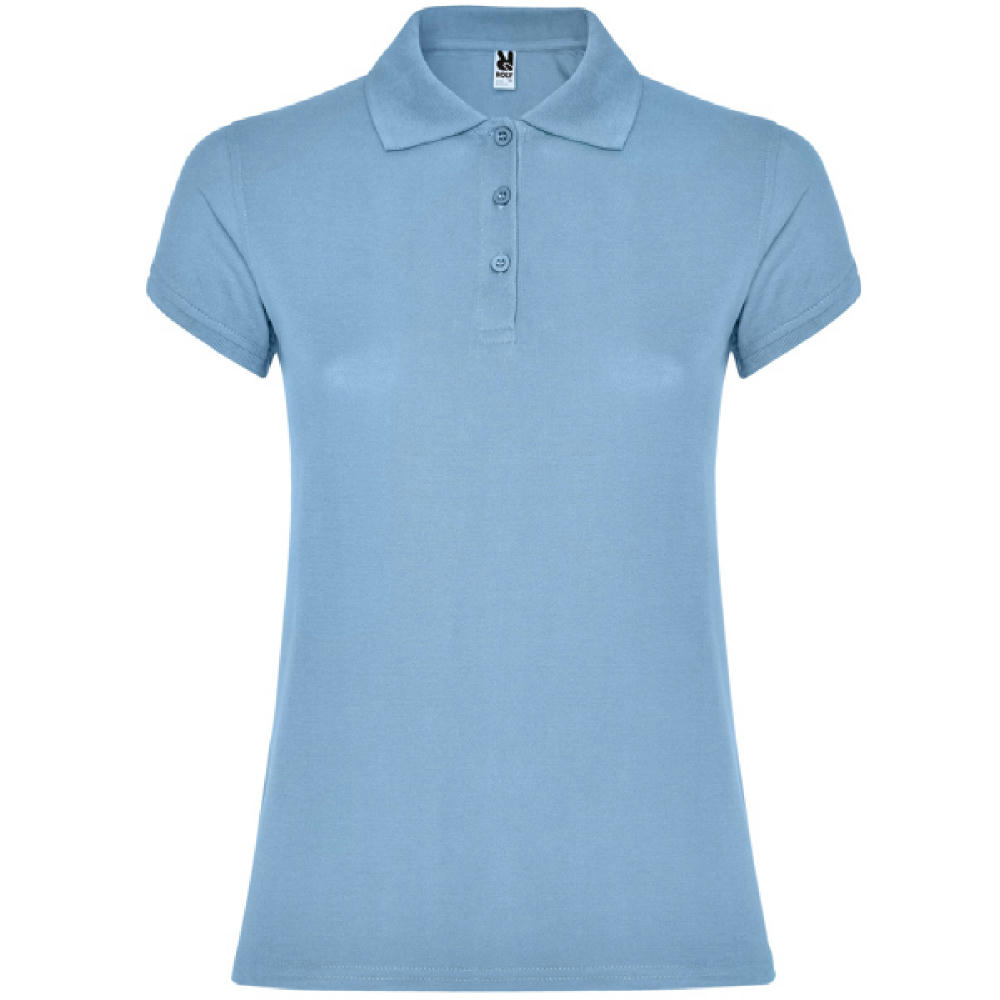 POLO-SHIRT STAR WOMAN S/S HIMMELBLAU