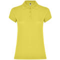 STAR WOMAN POLO SHIRT S/S CORN YELLOW