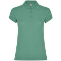 STAR WOMAN POLO SHIRT S/S DARK MINT