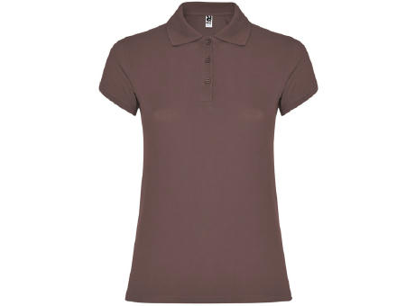 STAR WOMAN POLO SHIRT S/M PALE RED