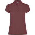 STAR WOMAN POLO SHIRT S/S BERRY RED