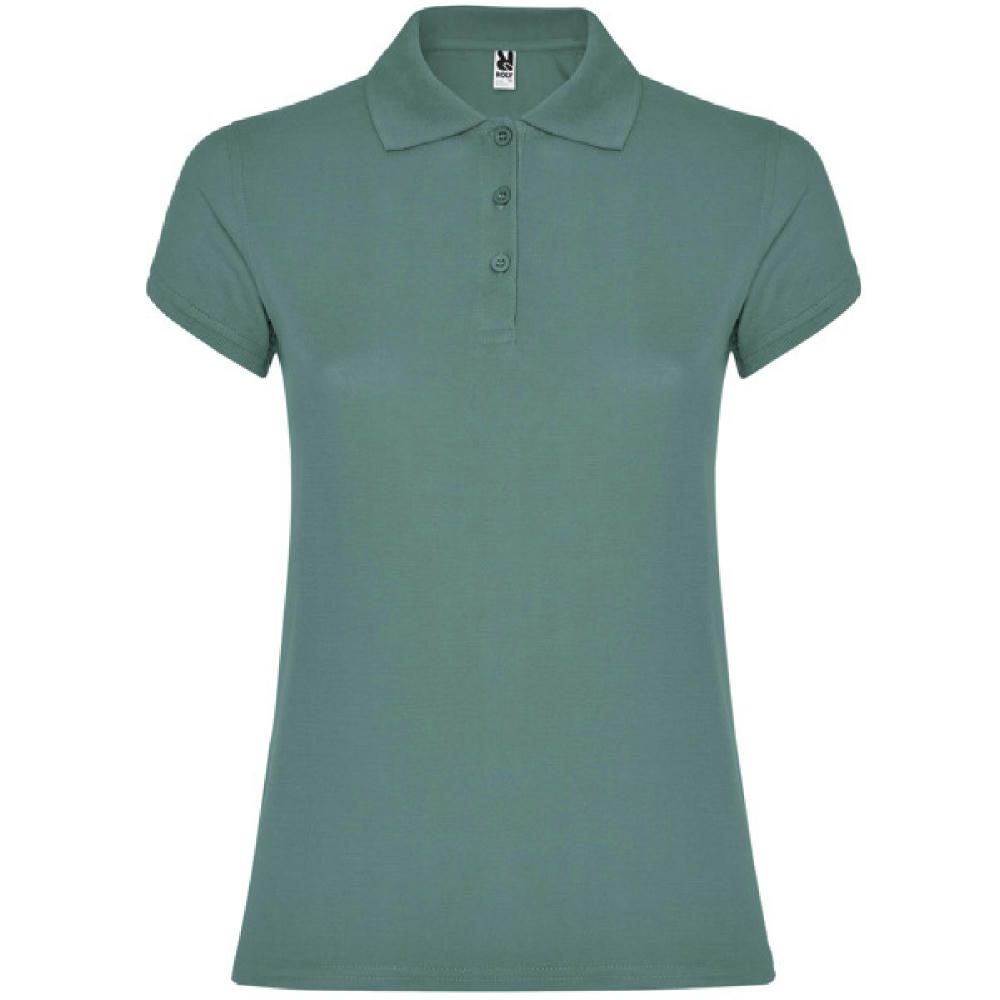 STAR WOMAN POLO SHIRT S/S CALM BLUE