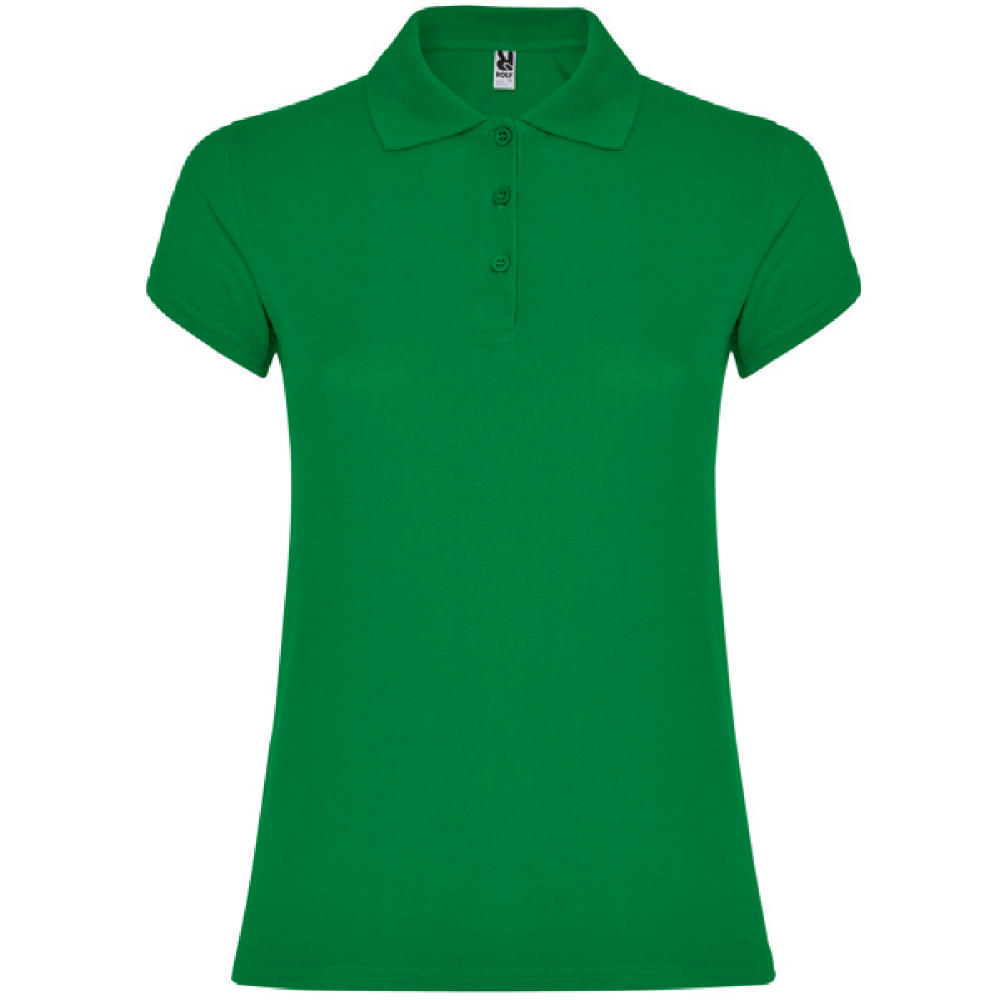 POLO-SHIRT STAR WOMAN S/S TROPICAL GRÜN