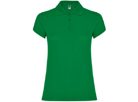 POLO-SHIRT STAR WOMAN S/L TROPICAL GRÜN