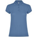 STAR WOMAN POLO SHIRT S/S RIVIERA BLUE