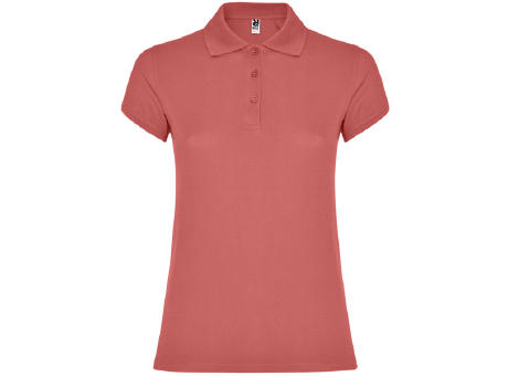 STAR WOMAN POLO SHIRT S/XXL CHRYSANTHEMUM RED