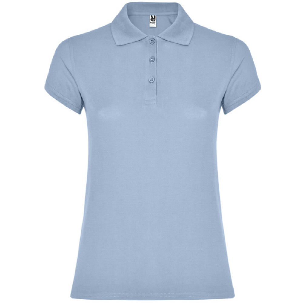 STAR WOMAN POLO SHIRT S/S ZEN BLUE