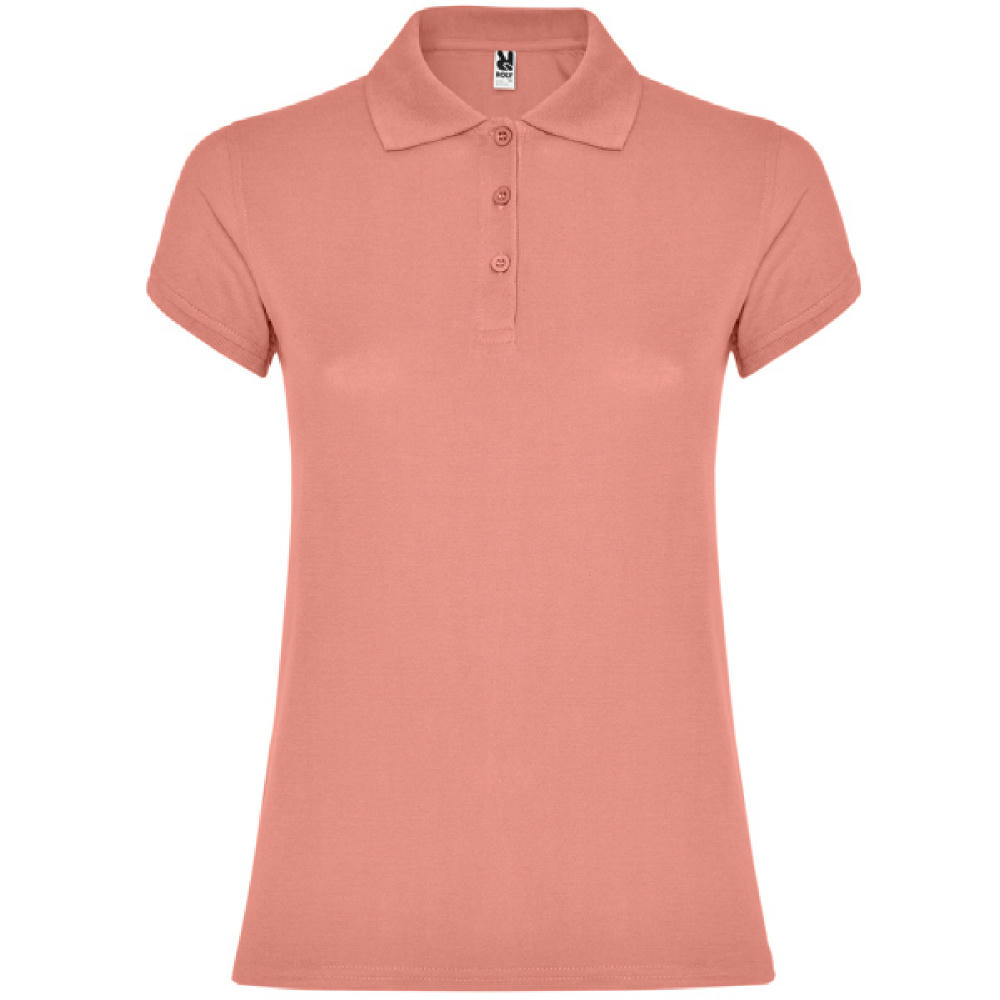 STAR WOMAN POLO SHIRT S/L CLAY ORANGE