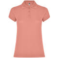 STAR WOMAN POLO SHIRT S/S CLAY ORANGE