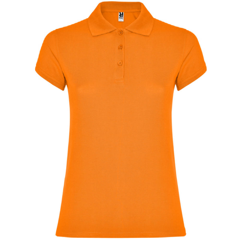 POLO-SHIRT STAR WOMAN S/S ORANGE