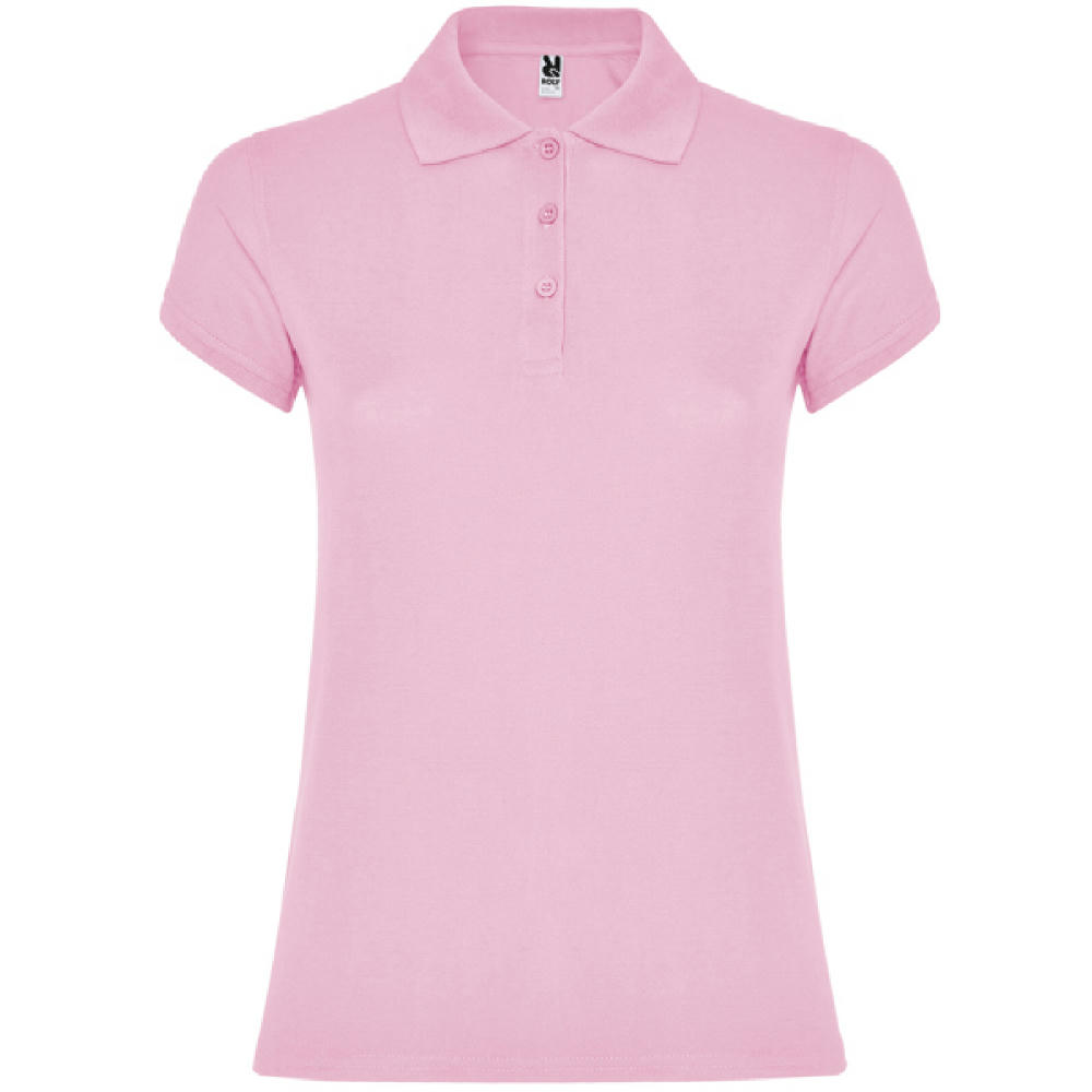 POLO-SHIRT STAR WOMAN S/S LIGHT PINK