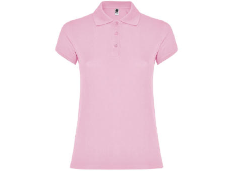 POLO-SHIRT STAR WOMAN S/XXL LIGHT PINK