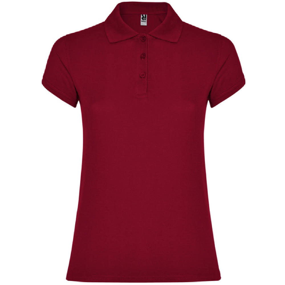 POLO STAR DAMEN S/3XL WEINROT