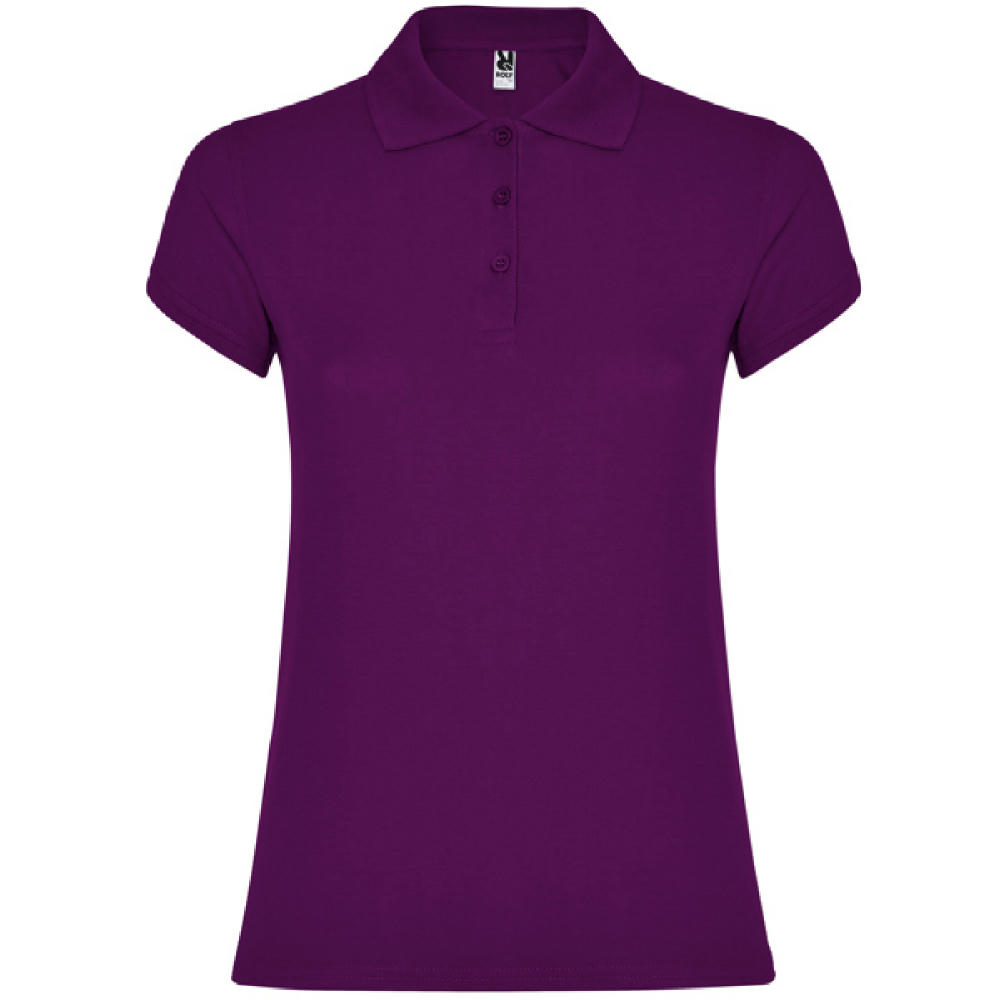 POLO-SHIRT STAR WOMAN S/S PURPUR