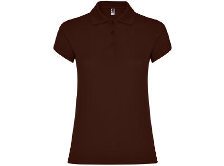 POLO-SHIRT STAR WOMAN S/XL SCHOKOLADE