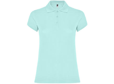 STAR WOMAN POLO SHIRT S/3XL MINT GREEN