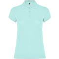 STAR WOMAN POLO SHIRT S/S MINT GREEN