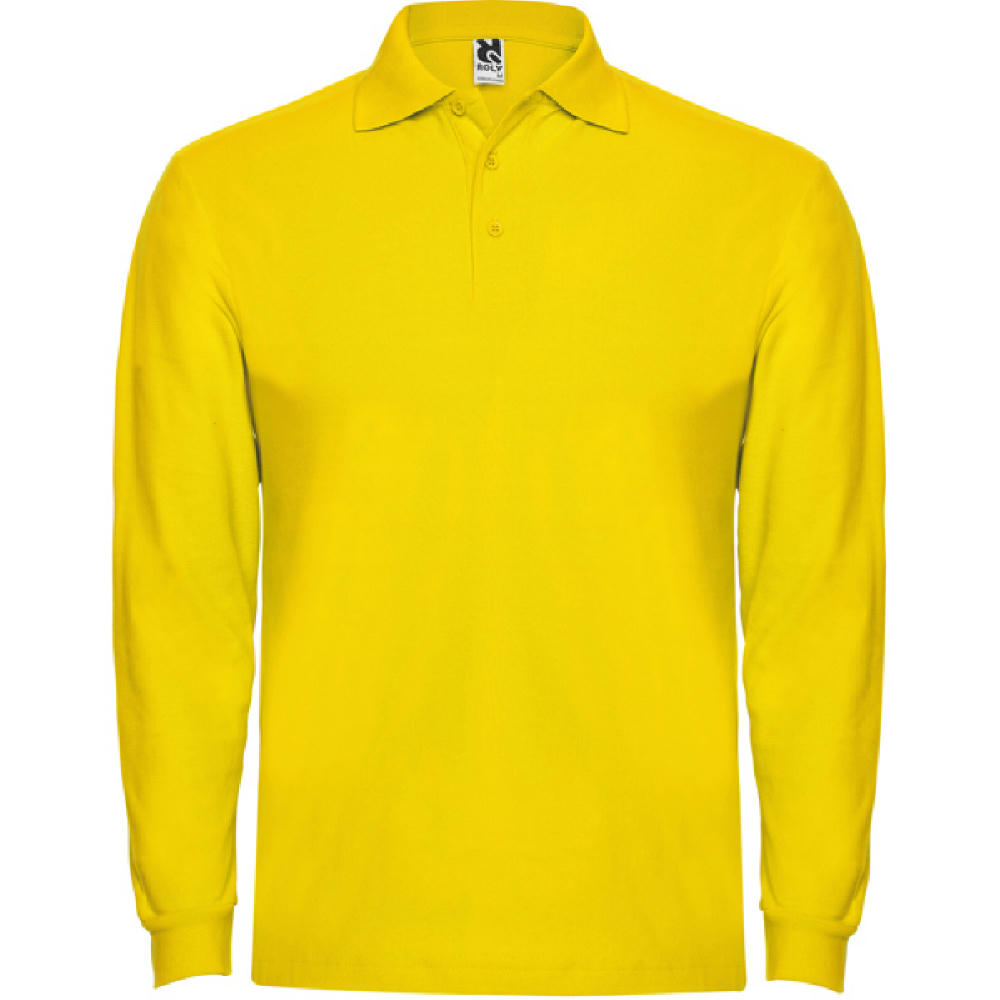 POLO-SHIRT ESTRELLA LANGE ÄRMEL S/S GELB