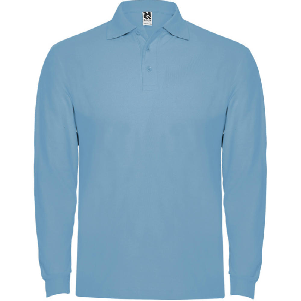 POLO ESTRELLA LANGEÄRMEL S/XXL HIMMELBLAU