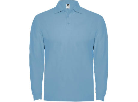 POLO ESTRELLA LANGEÄRMEL S/XXL HIMMELBLAU