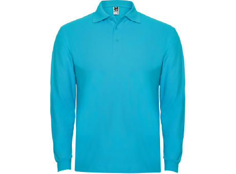 POLO-SHIRT ESTRELLA LANGE ÄRMEL S/S TÜRKIS