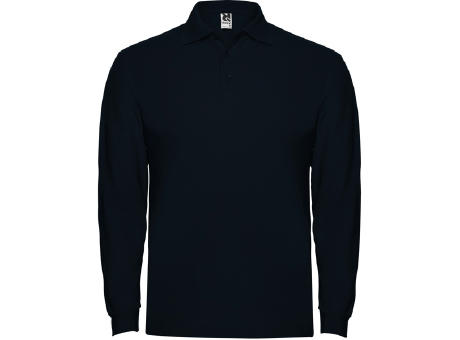 ESTRELLA LONG SLEEVE POLO SHIRT S/3/4 NAVY BLUE