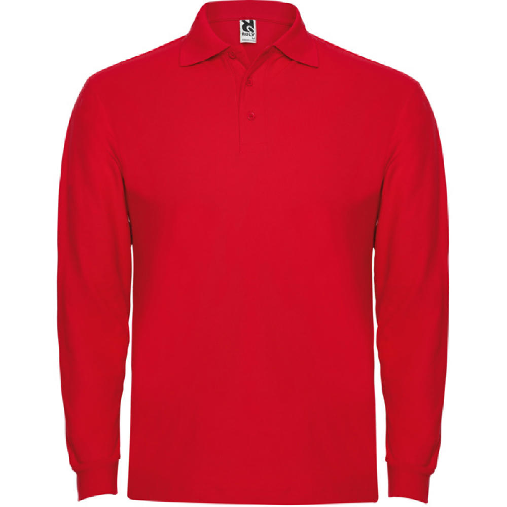 POLO-SHIRT ESTRELLA LANGE ÄRMEL S/S ROT