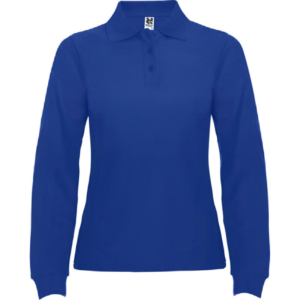 POLO-SHIRT ESTRELLA DAMEN LANGE ÄRMEL S/S ROYAL BLAU