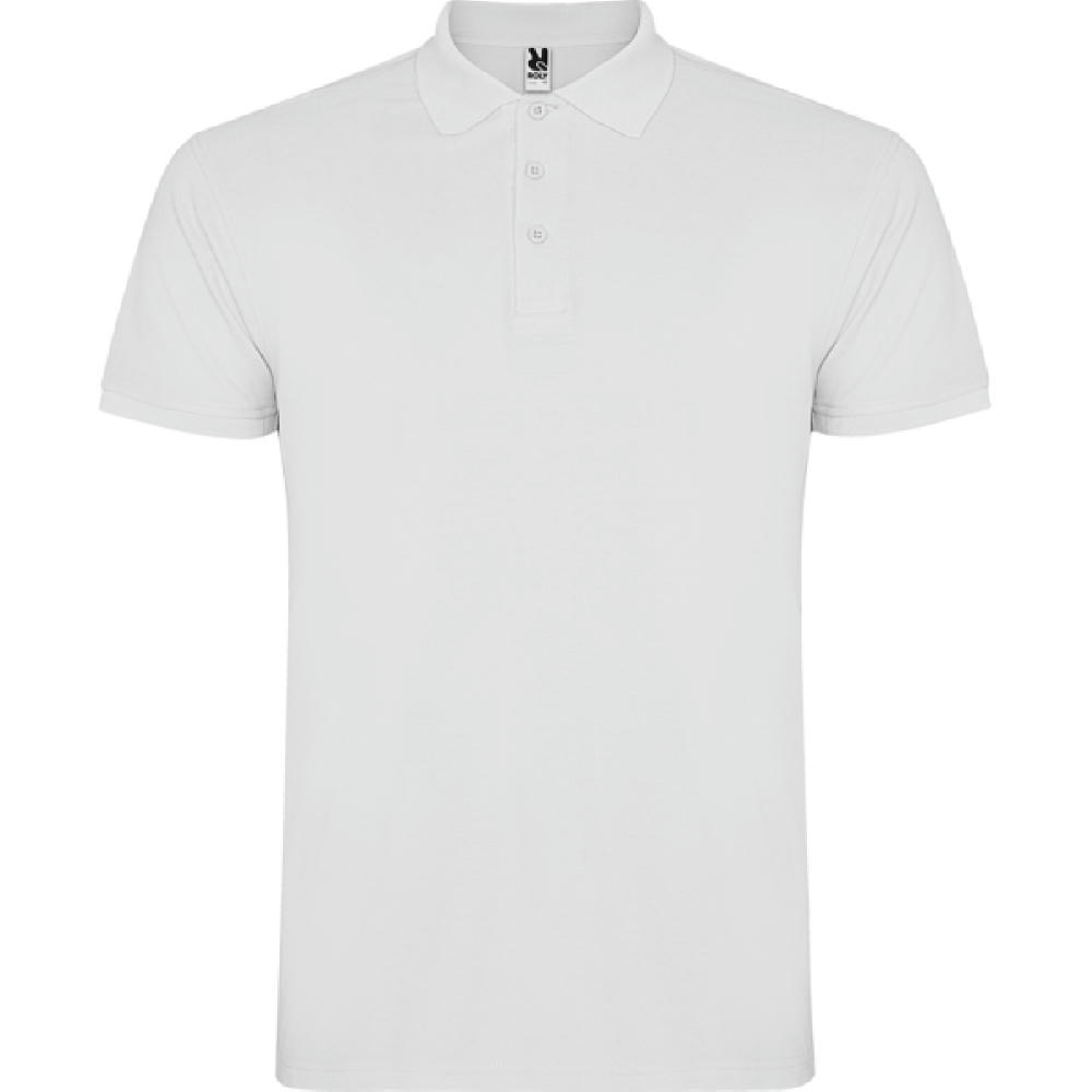 STAR POLO SHIRT S/XS WHITE