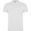 STAR POLO SHIRT S/XS WHITE