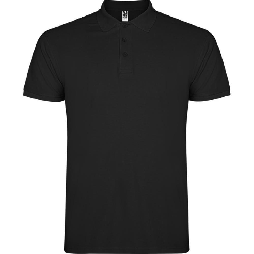 STAR POLO SHIRT S/XS BLACK