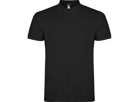 STAR POLO SHIRT S/3/4 BLACK