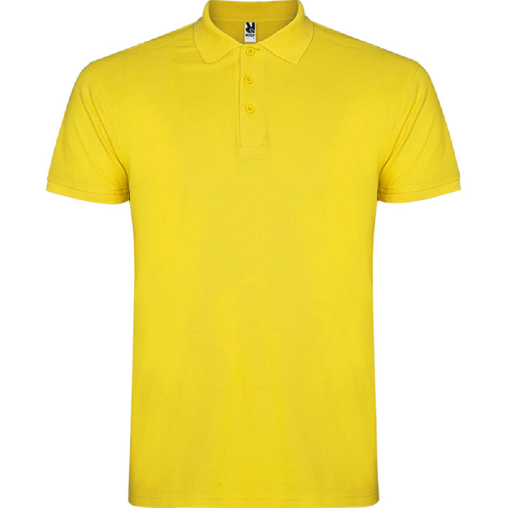 STAR POLO SHIRT S/XS YELLOW