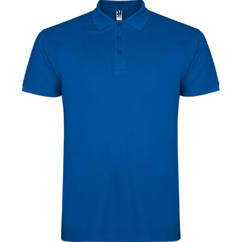 STAR POLO SHIRT S/XS ROYAL BLUE