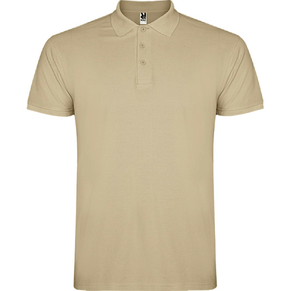 STAR POLO SHIRT S/XS SAND