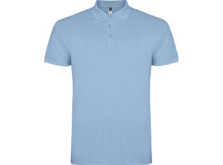 STAR POLO SHIRT S/7/8 SKY BLUE