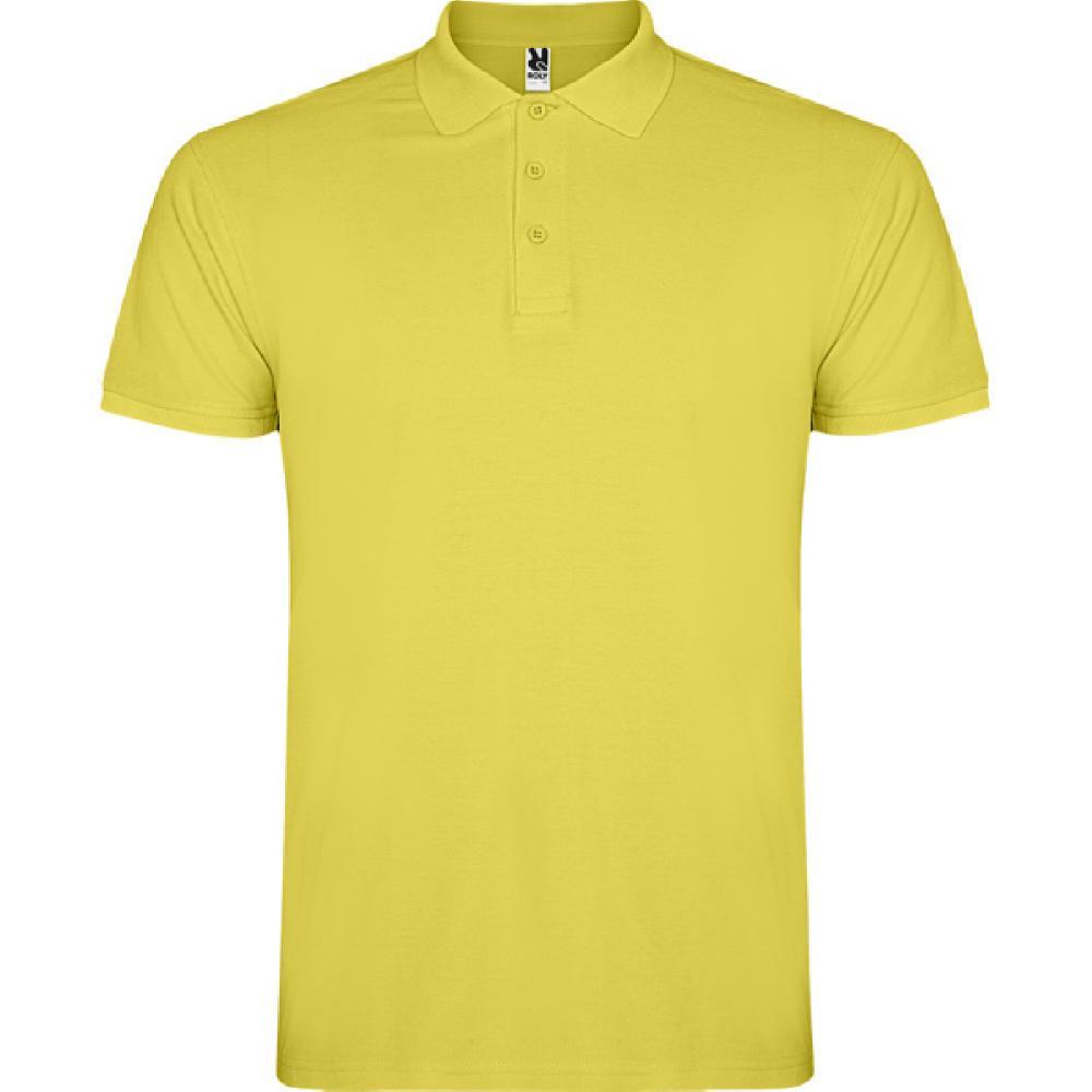 STAR POLO SHIRT S/XS CORN YELLOW